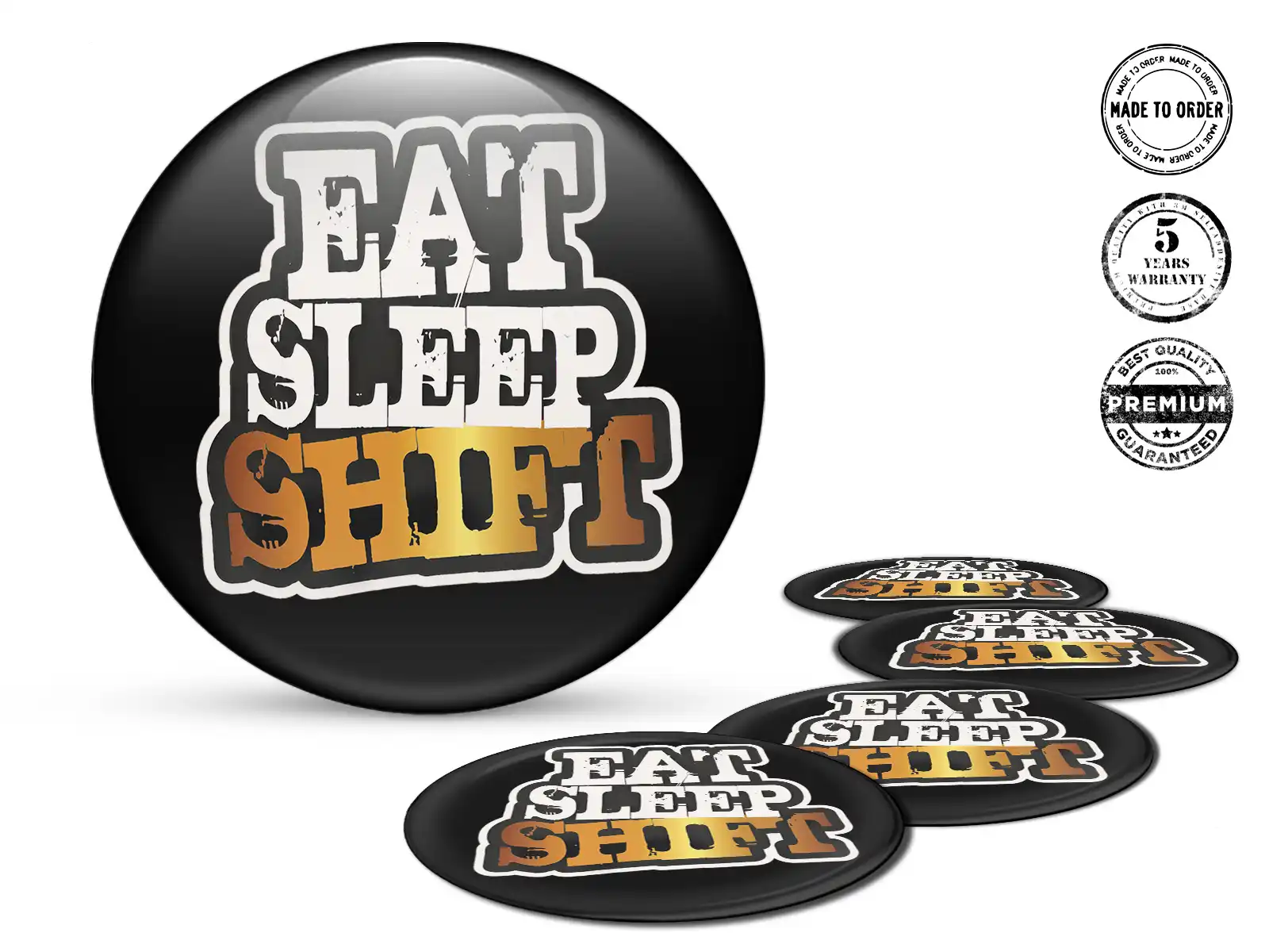 Sticker Dome Stil Race Thrust Wave